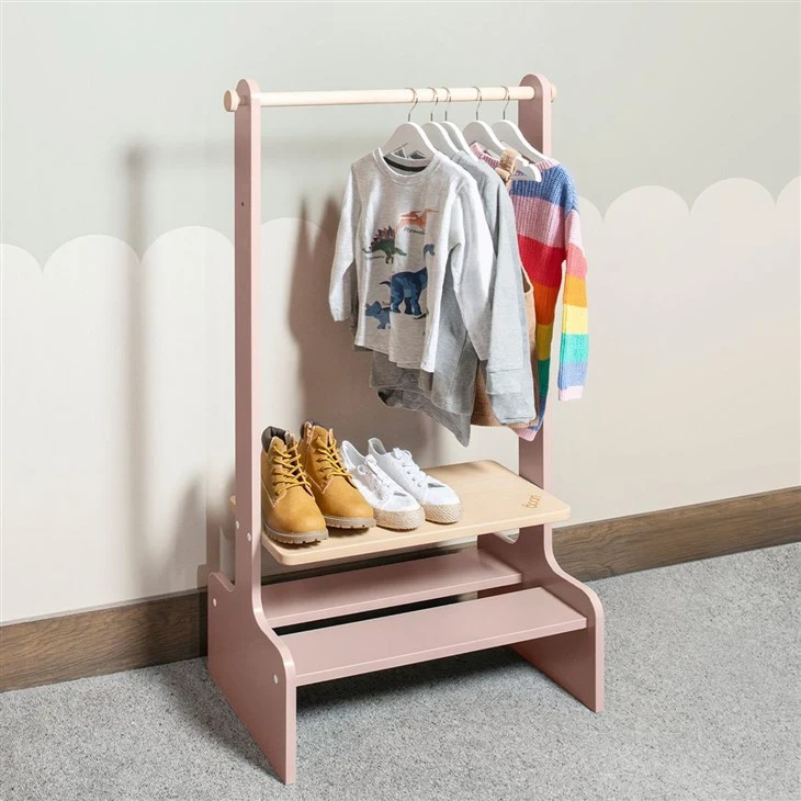 Wooden Clothes Rack For Kids price