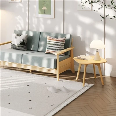 Canapea Loveseat din lemn masiv